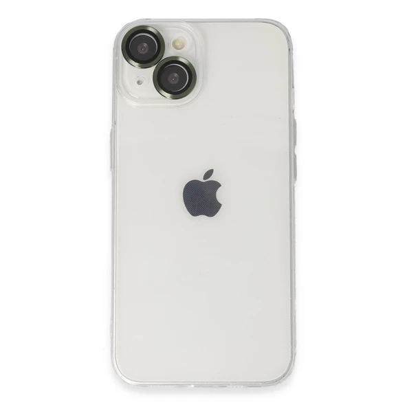 iPhone 14 Kılıf Luko Lens Silikon - Yeşil ürün görseli 1