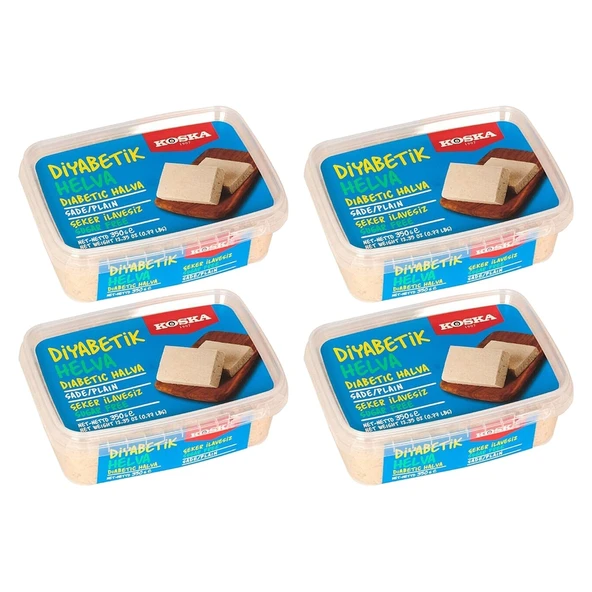 Koska Diyabetik Sade Helva 350 Gr x 4 Adet ürün görseli 1