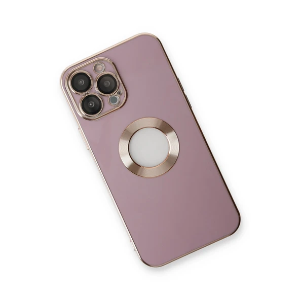 iPhone 13 Pro Kılıf Store Silikon - Mor - Resim 3
