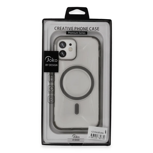 iPhone 11 Hilton Magsafe Kapak - Derin Mor - Resim 4