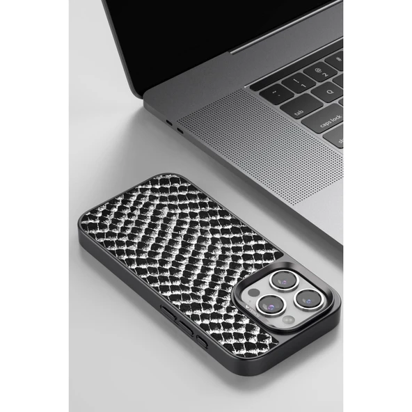 iPhone 15 Pro Viper Kapak - Titan Gri - Resim 4