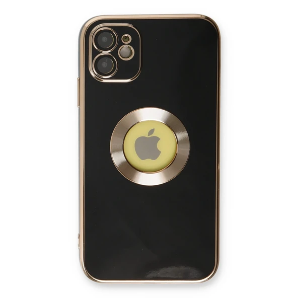 iPhone 12 Kılıf Store Silikon - Siyah - Resim 4