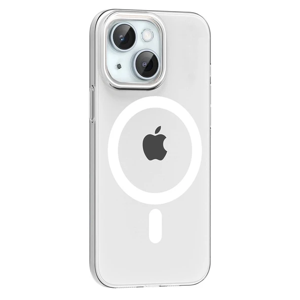 iPhone 14 Pc Blank Magsafe Kapak - Şeffaf ürün görseli 1