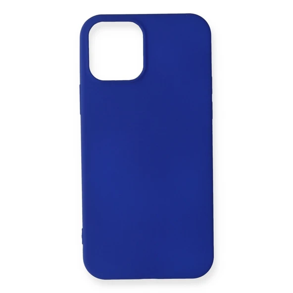 iPhone 12 Mini Kılıf First Silikon - Lacivert ürün görseli 1
