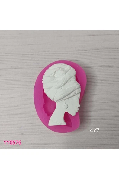 YY0576 Afrikalı Kadın Silikon Kalıp ürün görseli 1