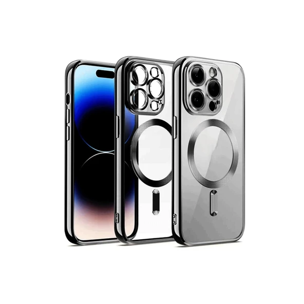iPhone 12 Pro Kılıf Kross Magneticsafe Kapak - Gümüş ürün görseli 1