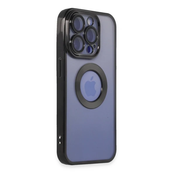 iPhone 15 Pro Kılıf Slot Silikon - Siyah - Resim 2