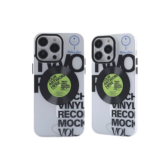 iPhone 12 Pro Max Kılıf Apollo Magneticsafe Desenli Kapak - Apollo Şeffaf - 5 ürün görseli 1