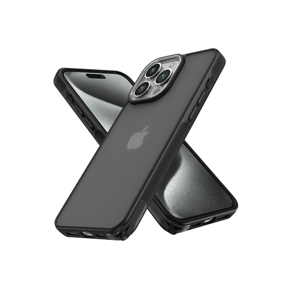 iPhone 13 Pro Max Kılıf Elegant Kapak - Siyah ürün görseli 1
