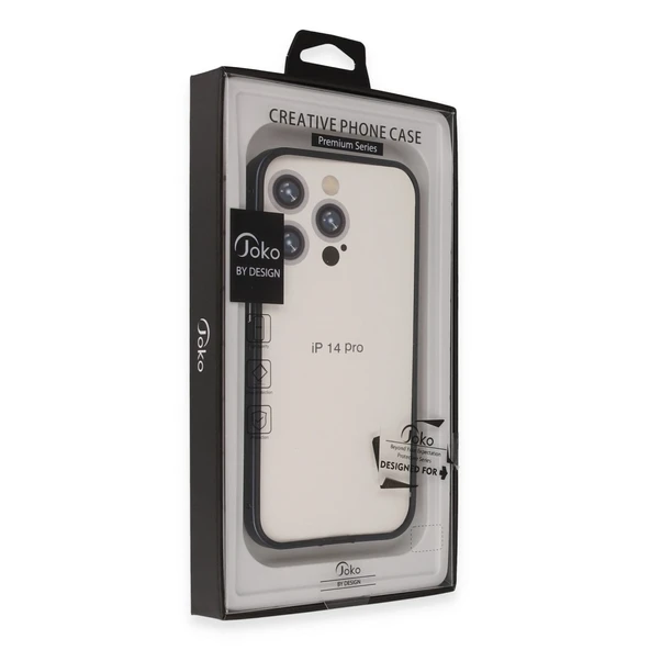 iPhone 14 Pro Land Bumper Koruma Kapak - Derin Mor - Resim 2