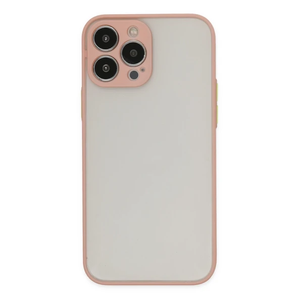 iPhone 15 Pro Max Kılıf Montreal Silikon Kapak - Pembe ürün görseli 1