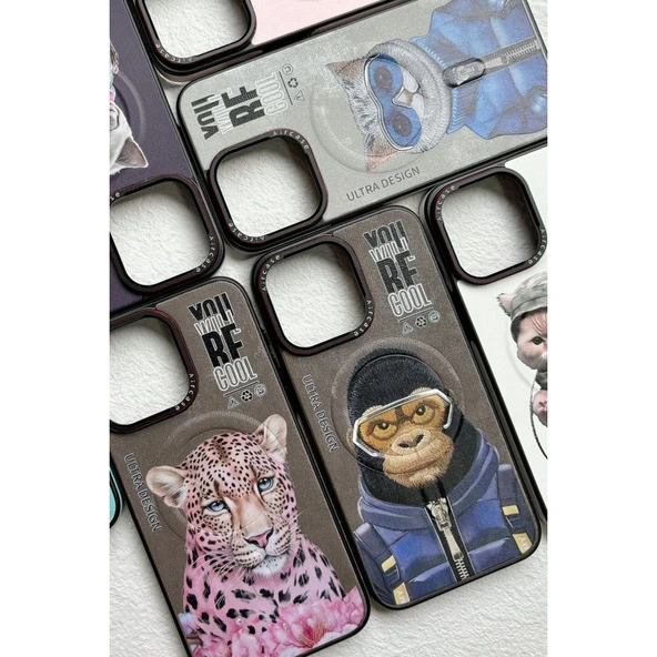 iPhone 14 Pro Fun Magsafe Kapak - Natural Grey-2 - Resim 2