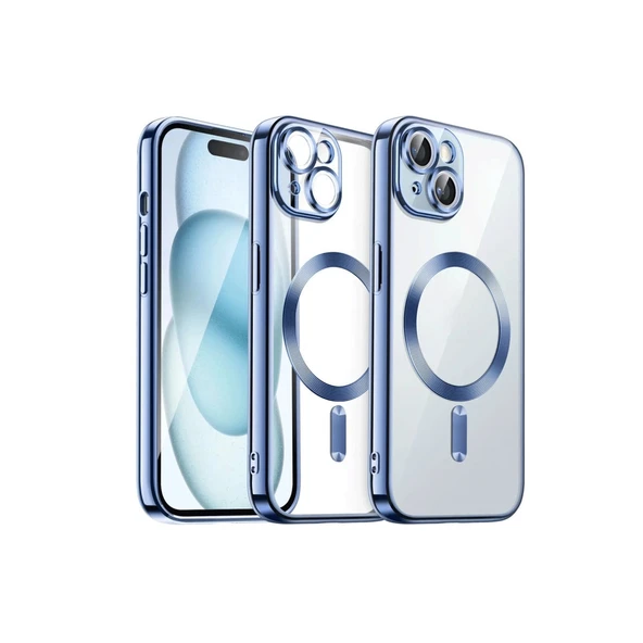 iPhone 13 Kılıf Kross Magneticsafe Kapak - Sierra Blue ürün görseli 1