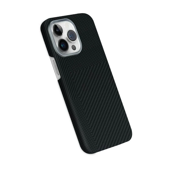 iPhone 15 Pro Max Volt Magsafe Kapak - Siyah - Resim 3