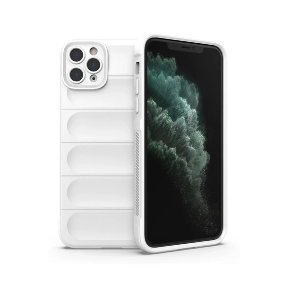 iPhone 11 Pro Kılıf Optimum Silikon - Krem ürün görseli 1