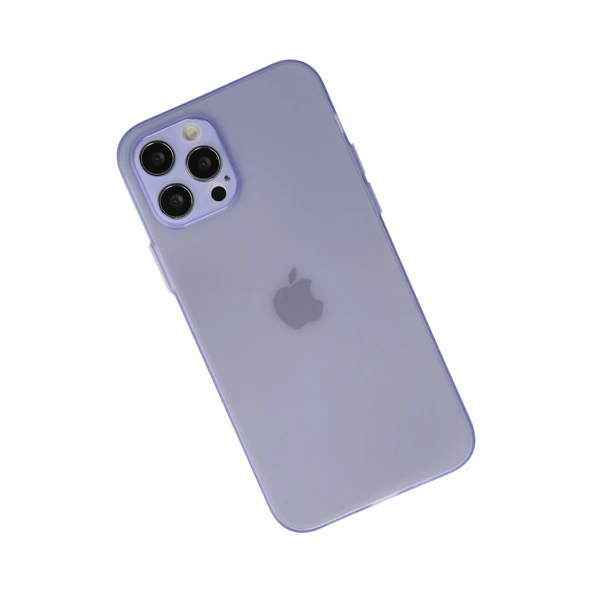 iPhone 12 Pro Max Kılıf Puma Silikon - Mor - Resim 2