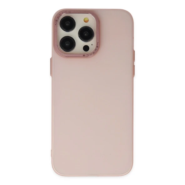 iPhone 14 Pro Kılıf Modos Metal Kapak - Pembe ürün görseli 1