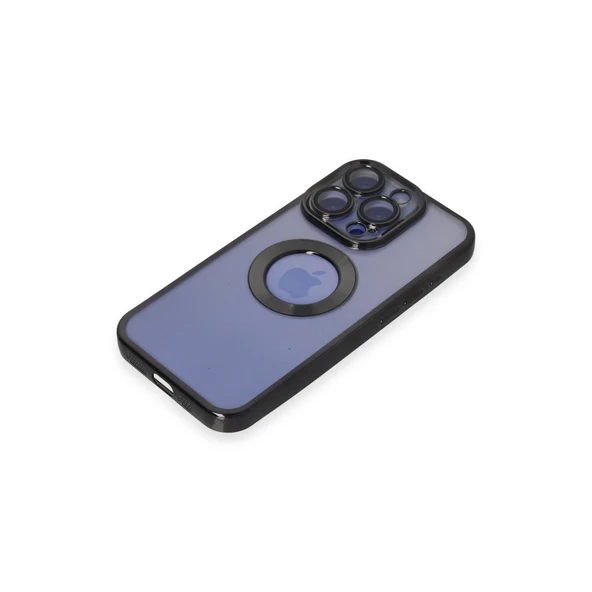 iPhone 15 Pro Kılıf Slot Silikon - Siyah - Resim 4