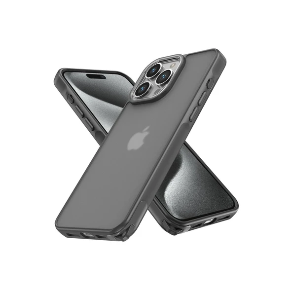 iPhone 14 Pro Kılıf Elegant Kapak - Titan Gri ürün görseli 1
