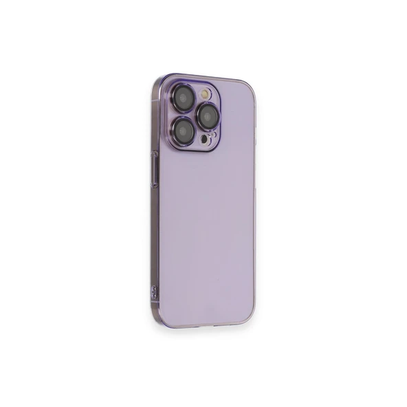 iPhone 13 Pro Max Kılıf Armada Lensli Kapak - Lila ürün görseli 1