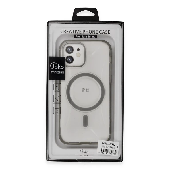iPhone 12 Hilton Magsafe Kapak - Derin Mor - Resim 4