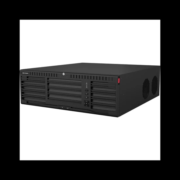 HIKVISION DS-96128NI-M16, 128Kanal, 32Mpix, H265+, 16 HDD Desteği, 4K Kayıt, 400Mbps Bant Genişliği, Metal Kasa, 2 Port ürün görseli 1