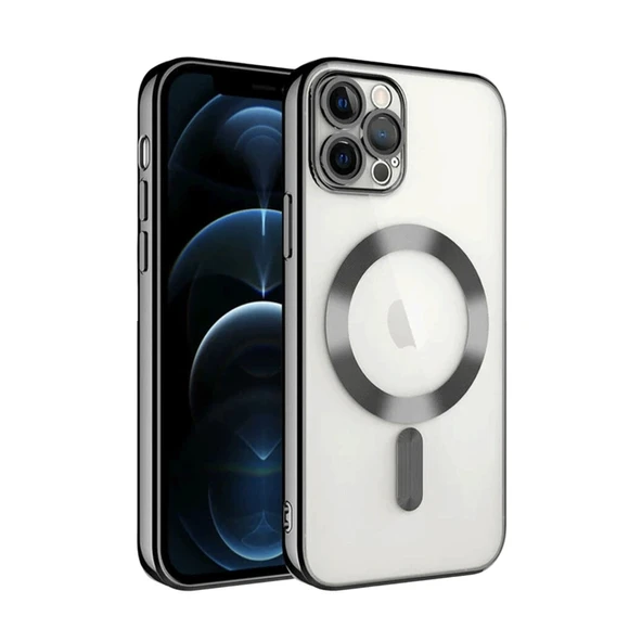 iPhone 13 Pro Kılıf Kross Magneticsafe Kapak - Siyah ürün görseli 1