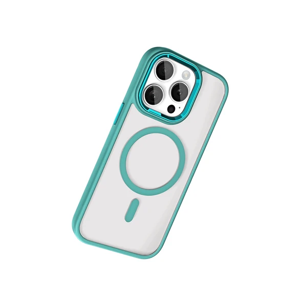 iPhone 15 Pro Max Terea Magsafe Kapak - Yeşil - Resim 4