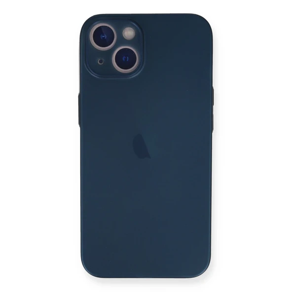 iPhone 14 Plus Kılıf Pp Ultra İnce Kapak - Mavi ürün görseli 1
