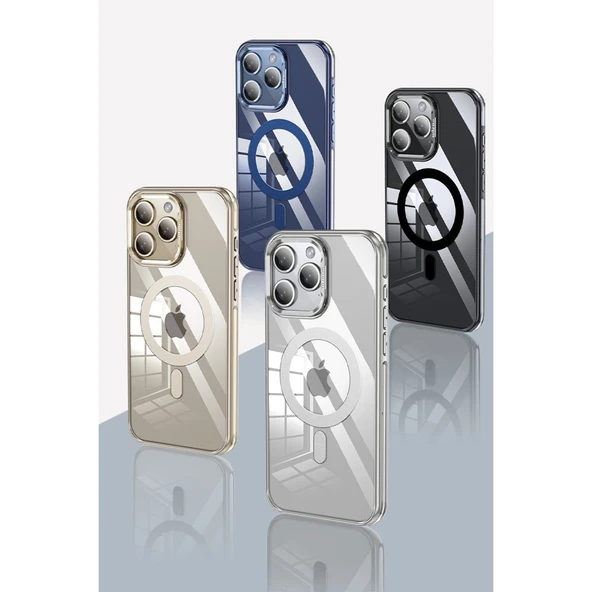 iPhone 14 Pro Drop Magsafe Kapak - Titan Gri - Resim 4