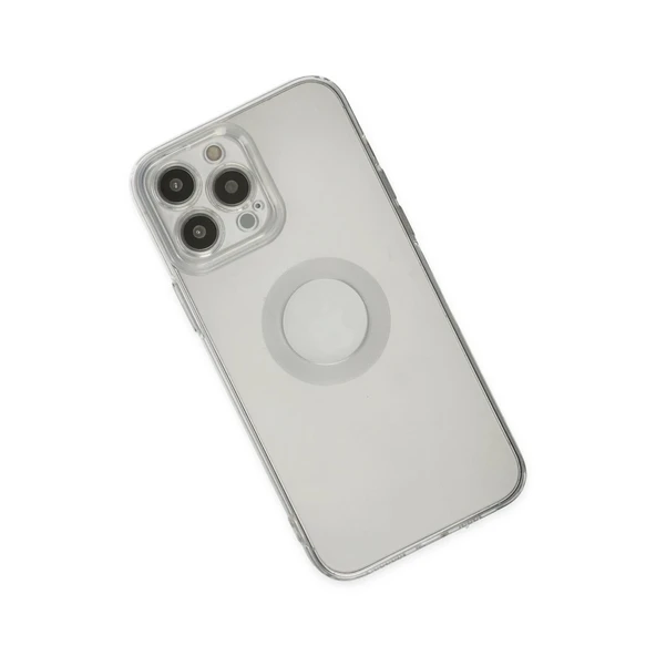 iPhone 13 Pro Max Kılıf Santa Lens Silikon - Şeffaf - Resim 5