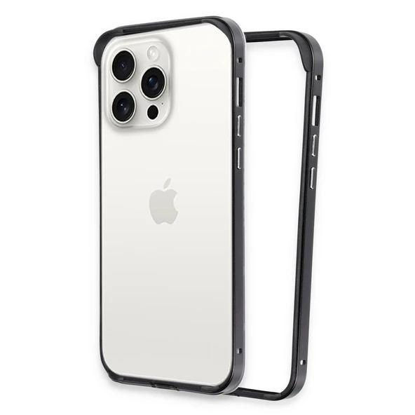 iPhone 14 Pro Land Bumper Koruma Kapak - Siyah ürün görseli 1