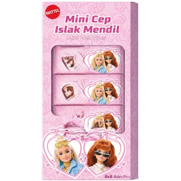 Islak Mini Cep Mendili 8'li - Resim 2