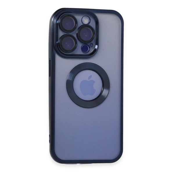 iPhone 15 Pro Max Kılıf Slot Silikon - Lacivert ürün görseli 1