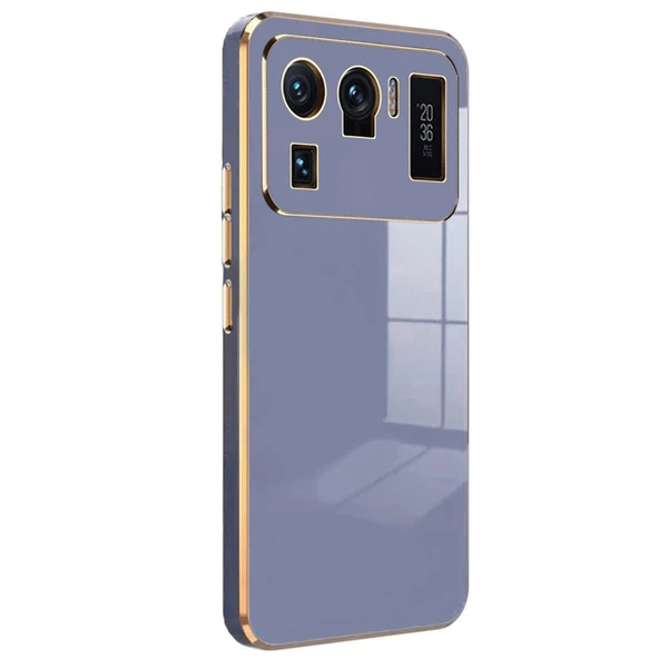 Xiaomi Mi 11 Ultra Kılıf Volet Silikon - Mavi ürün görseli 1