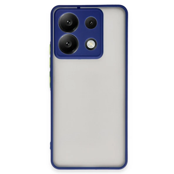Xiaomi Redmi Note 13 5g Kılıf Montreal Silikon Kapak - Lacivert ürün görseli 1
