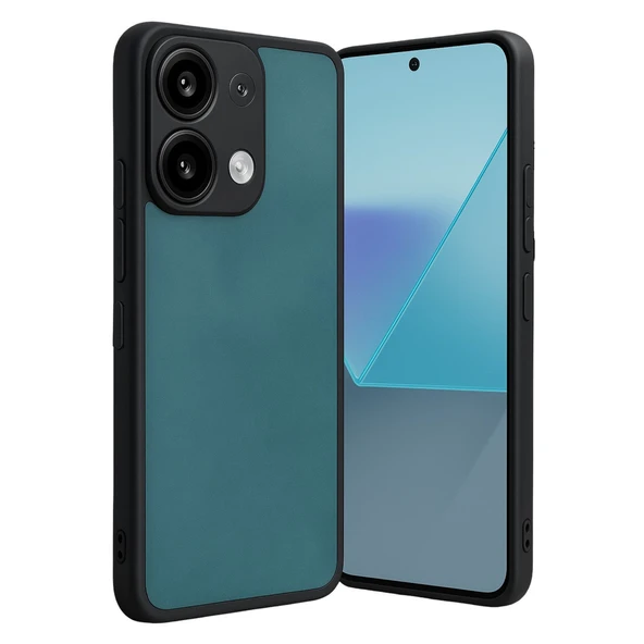 Xiaomi Redmi Note 13 Pro 4g Kılıf Aras Deri Kapak - Açık Yeşil ürün görseli 1