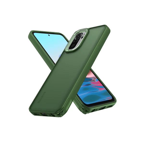 Xiaomi Redmi Note 10 Pro Kılıf Elegant Kapak - Yeşil ürün görseli 1