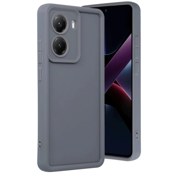 Xiaomi Poco X7 Pro Viera Silikon - Gri ürün görseli 1