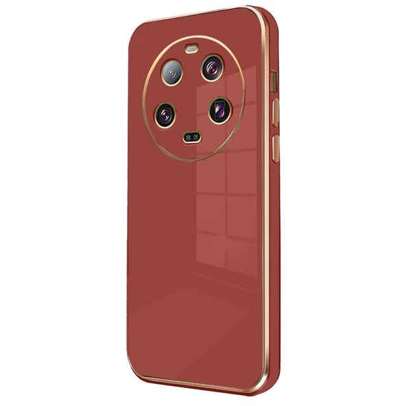 Xiaomi Mi 14 Ultra Kılıf Volet Silikon - Kırmızı ürün görseli 1