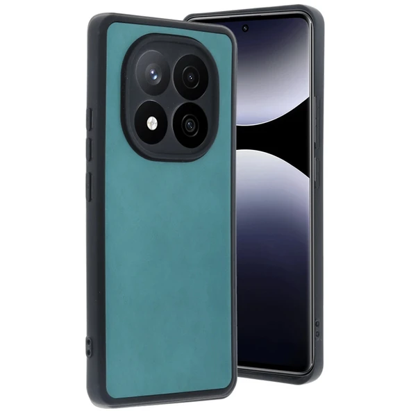 Xiaomi Redmi Note 14 Pro 4g Kılıf Aras Deri Kapak - Açık Yeşil ürün görseli 1