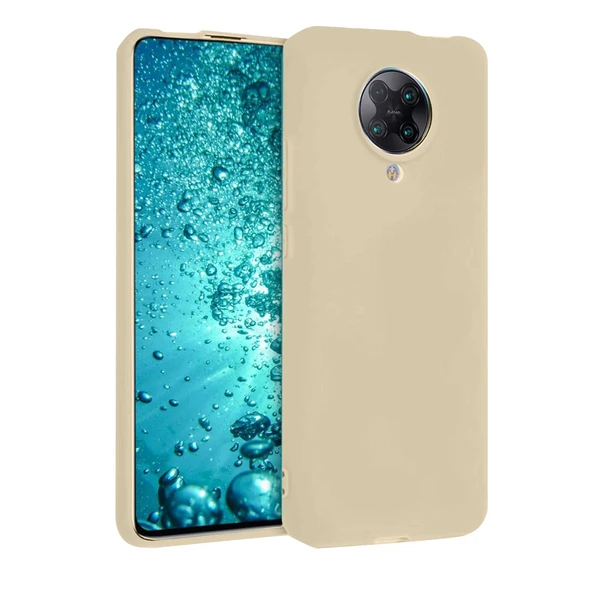 Xiaomi Redmi K30 Pro Kılıf Nano İçi Kadife Silikon - Kemik ürün görseli 1