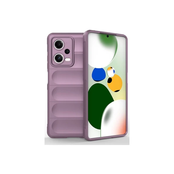 Xiaomi Poco X5 5g Kılıf Optimum Silikon - Mor ürün görseli 1