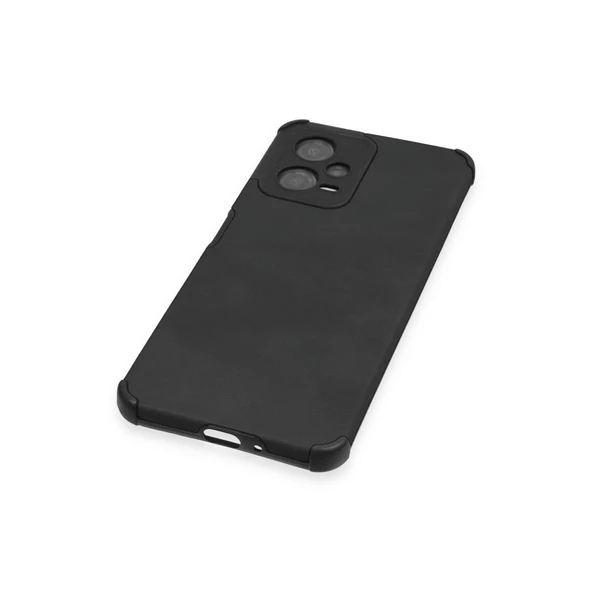 Xiaomi Redmi Note 12 5g Kılıf Loop Deri Silikon - Siyah - Resim 4