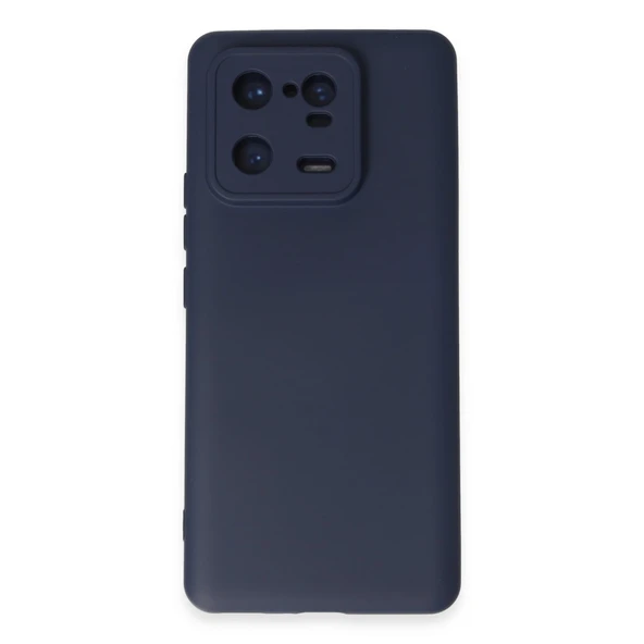 Xiaomi Mi 13 Pro Kılıf Nano İçi Kadife Silikon - Lacivert ürün görseli 1