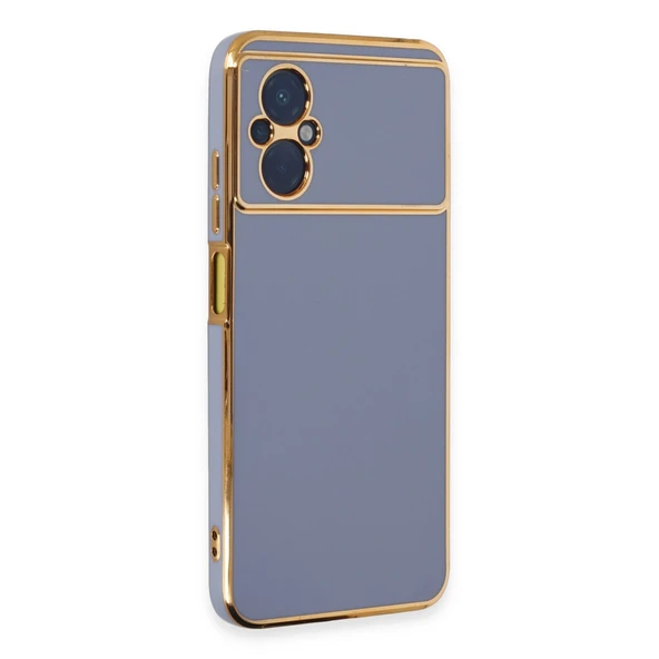 Xiaomi Poco M5 Kılıf Volet Silikon - Mavi ürün görseli 1