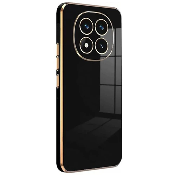 Xiaomi Redmi Note 14 Pro 4g Kılıf Volet Silikon - Siyah ürün görseli 1