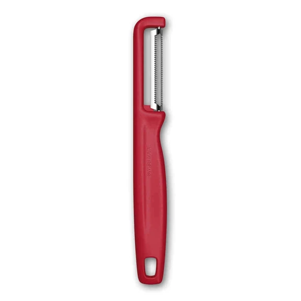 Victorinox 6.0943.1 IOTA Tırtıklı Kenar Çift Taraf Kırmızı Soyacak ürün görseli 1