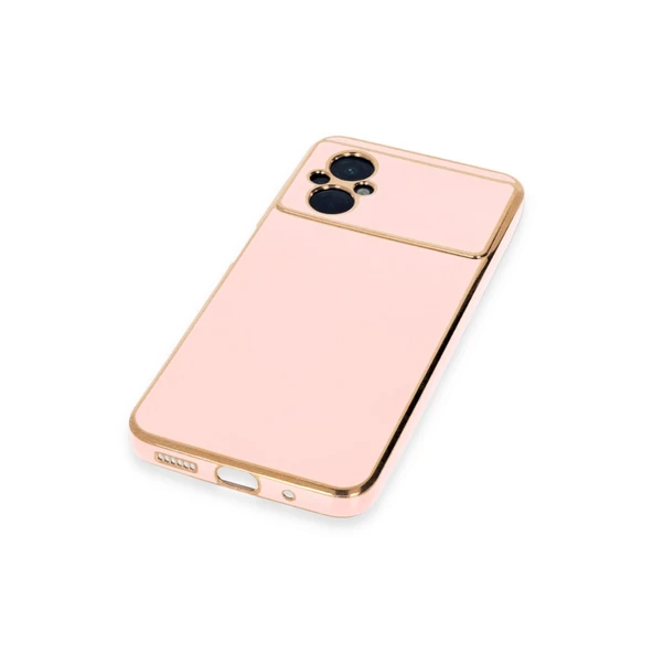 Xiaomi Poco M5 Kılıf Volet Silikon - Pembe - Resim 5