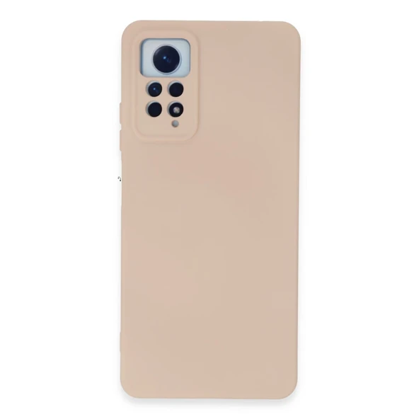 Xiaomi Redmi Note 12 Pro 4g Kılıf Nano İçi Kadife Silikon - Pudra ürün görseli 1